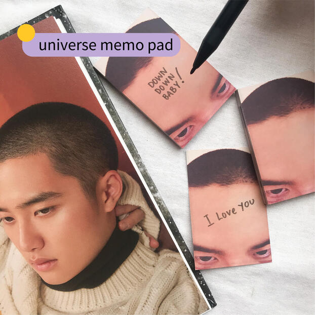 Kyungsoo universe memo pad